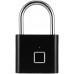 Smart Fingerprint Lock Keyless Anti-theft Padlock with USB Charging Cable for Locker, Office, Backpack, Luggage Suitcase